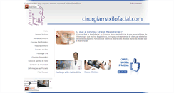 Desktop Screenshot of cirurgiamaxilofacial.com